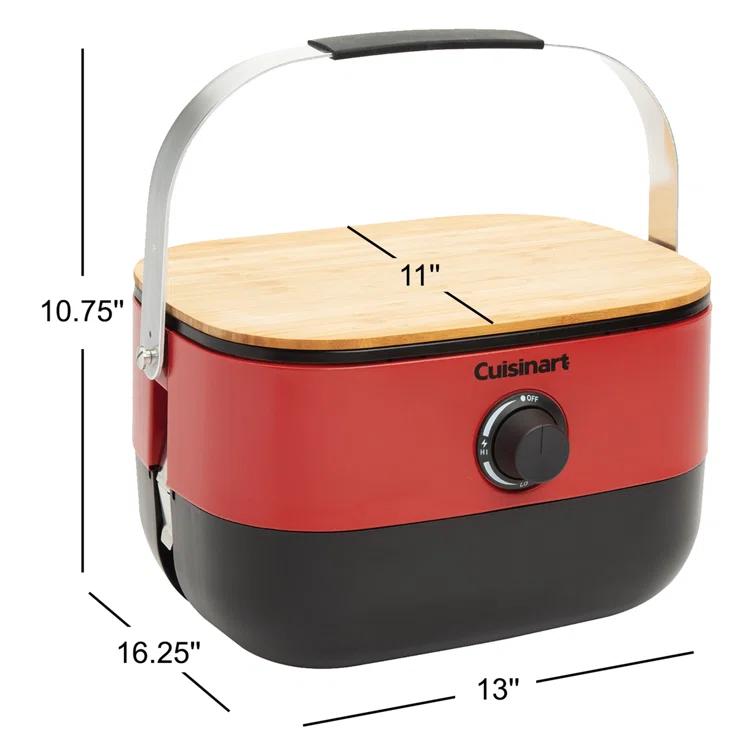 Cuisinart ® Venture ™ Red Portable Outdoor Gas Grill