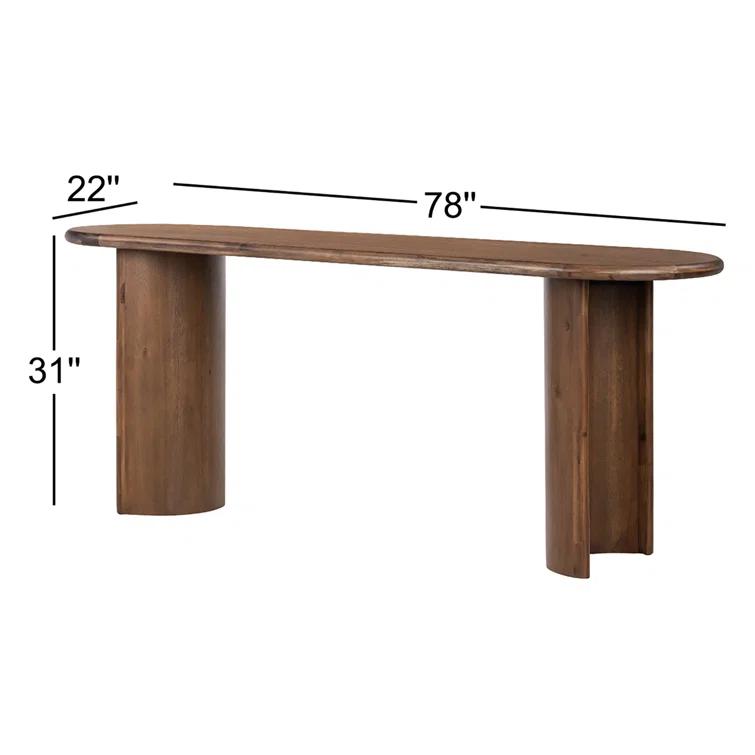 Gilda Console Table - Dark Brown