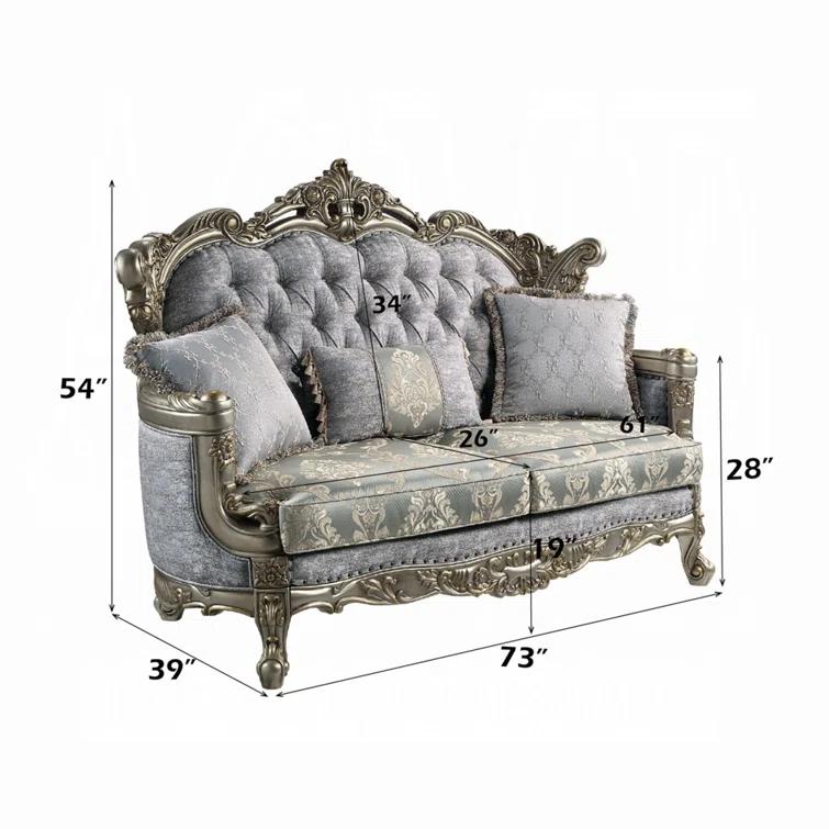 Miliani 73'' Upholstered Loveseat