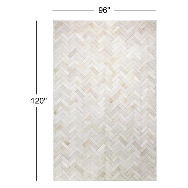 Bashian Quentin Contemporary Chevron Area Rug