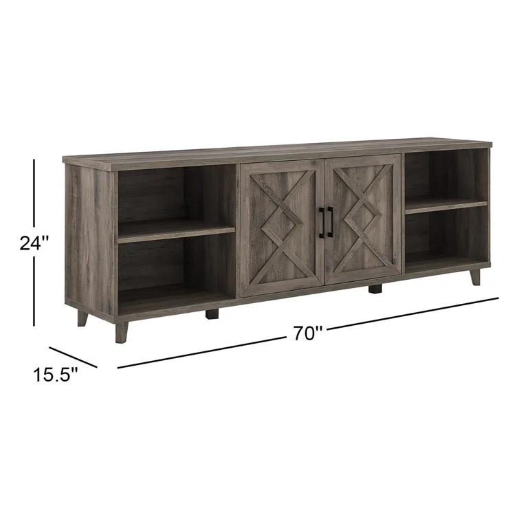 Rudisill 70" 2-Door TV Stand for TVs up to 80"
