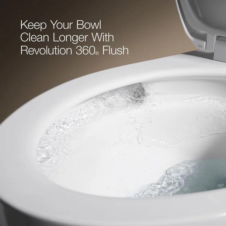 Corbelle™ 1.28 GPF Water Efficient Elongated Two-Piece toilet (Seat Not Included)