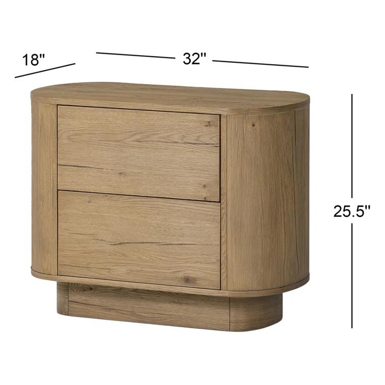 Gilda Nightstand - Black