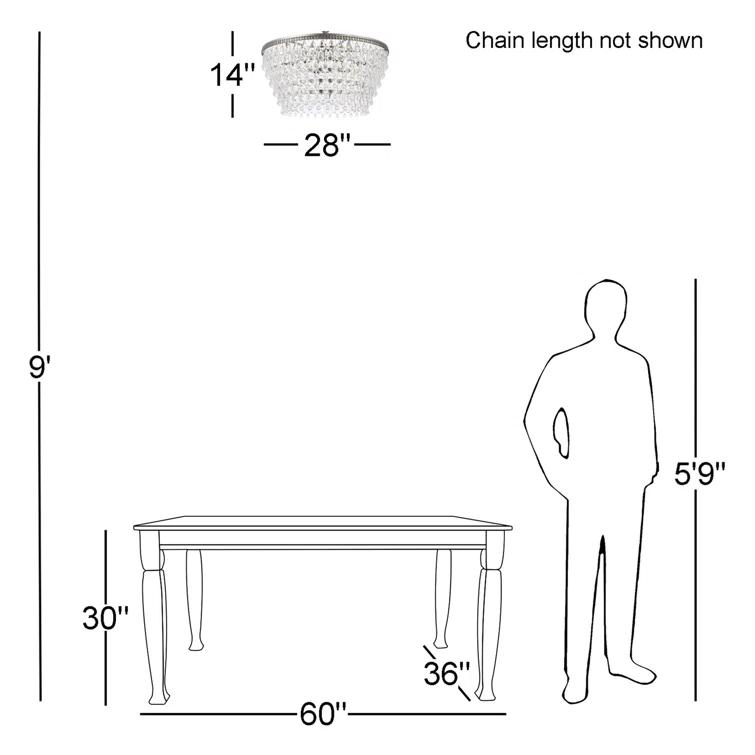 Willa Arlo™ Interiors Beno 6 - Light Dimmable Tiered Chandelier