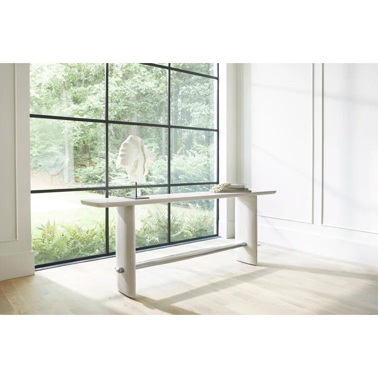 Bernhardt Sereno 80'' Solid Wood Top Console Table