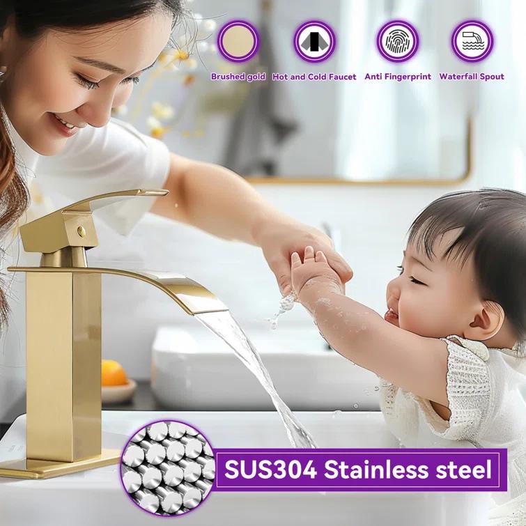 Single-Hole Single-handle Bathroom Faucet