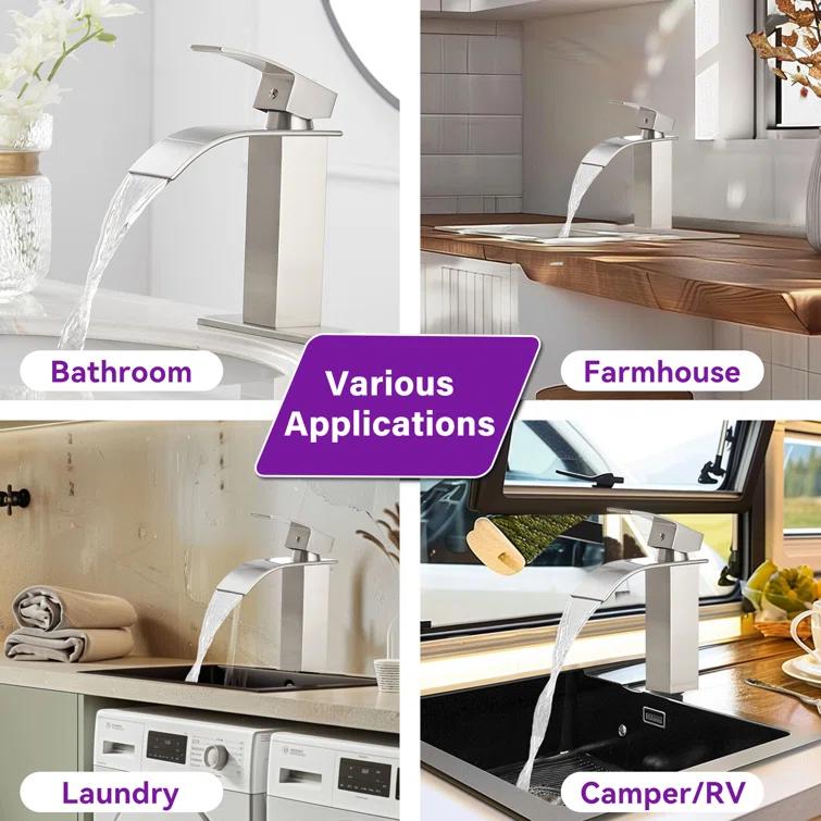 Single-Hole Single-handle Bathroom Faucet