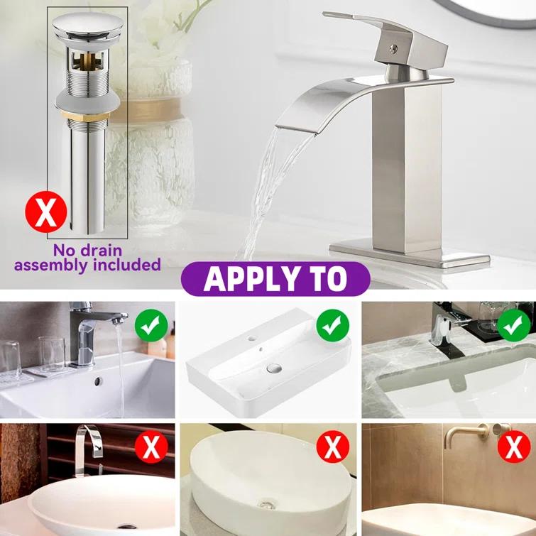 Single-Hole Single-handle Bathroom Faucet