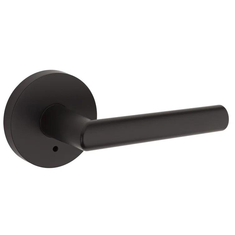 Milan Privacy Door Lever with Round Rosette