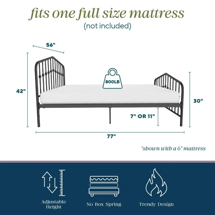 Bushwick Metal Platform Bed