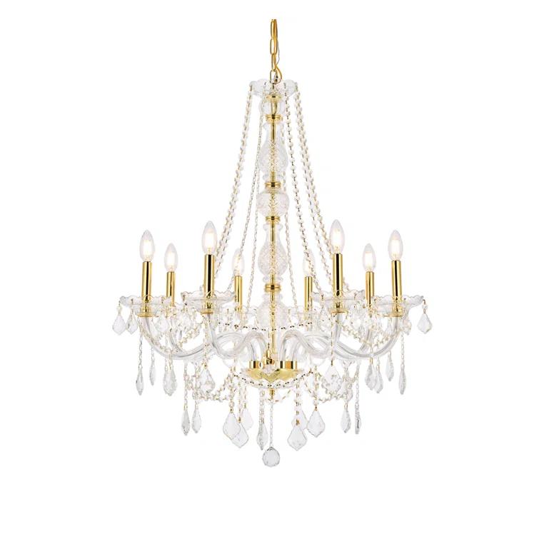 Eustacio 8 - Light Dimmable Classic / Traditional Chandelier
