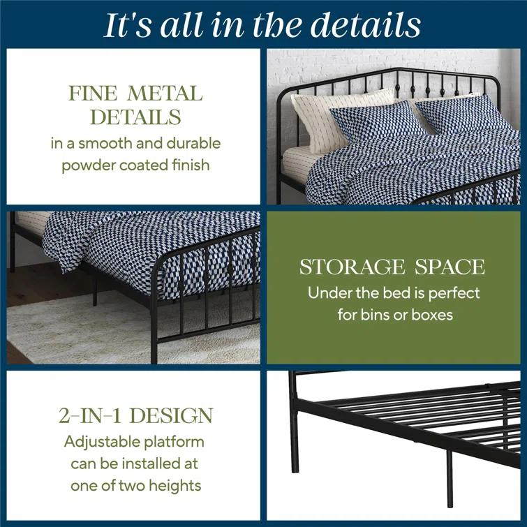 Bushwick Metal Platform Bed