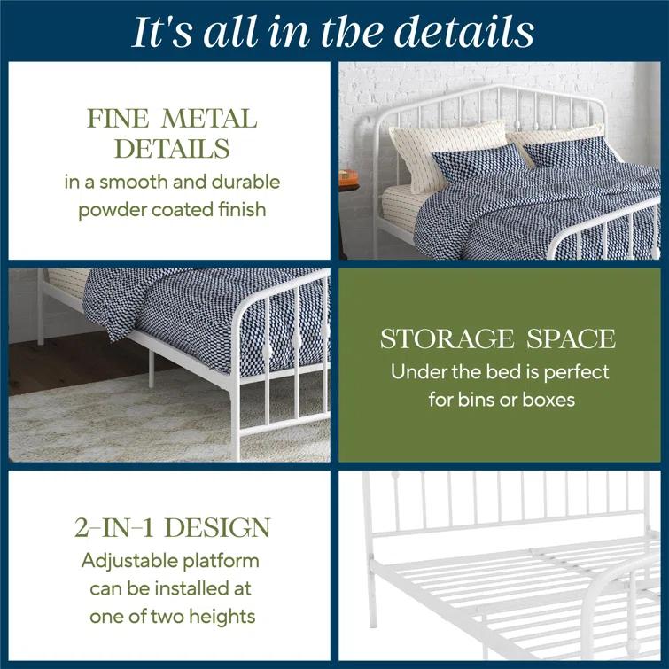 Bushwick Metal Platform Bed