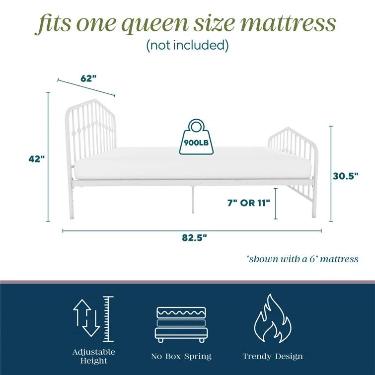 Bushwick Metal Platform Bed