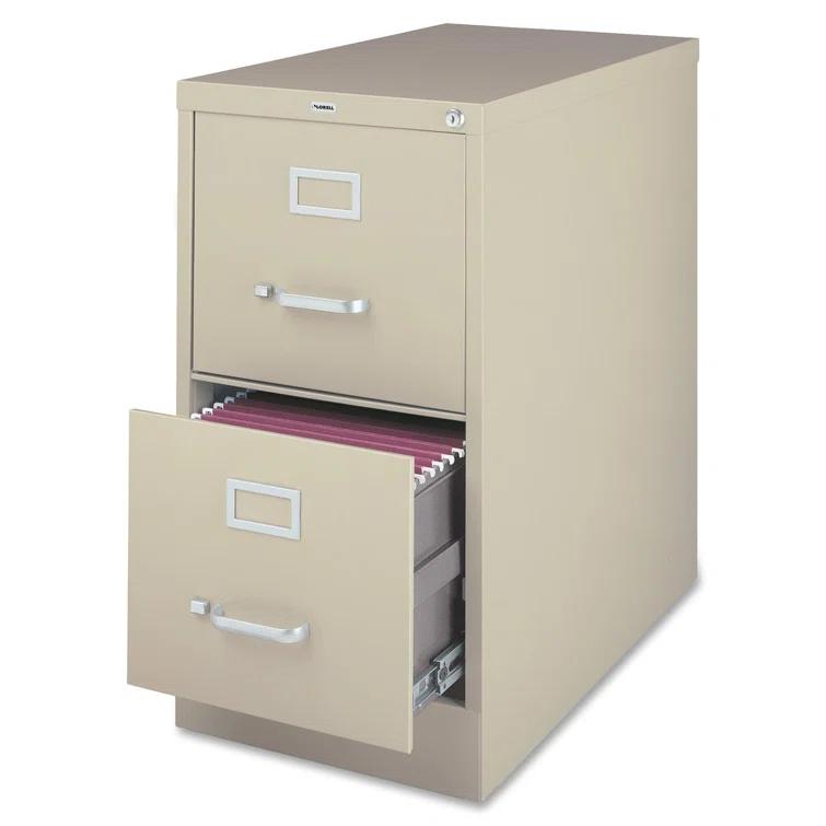 Fortress 15'' Wide 2 -Drawer Steel File Cabinet