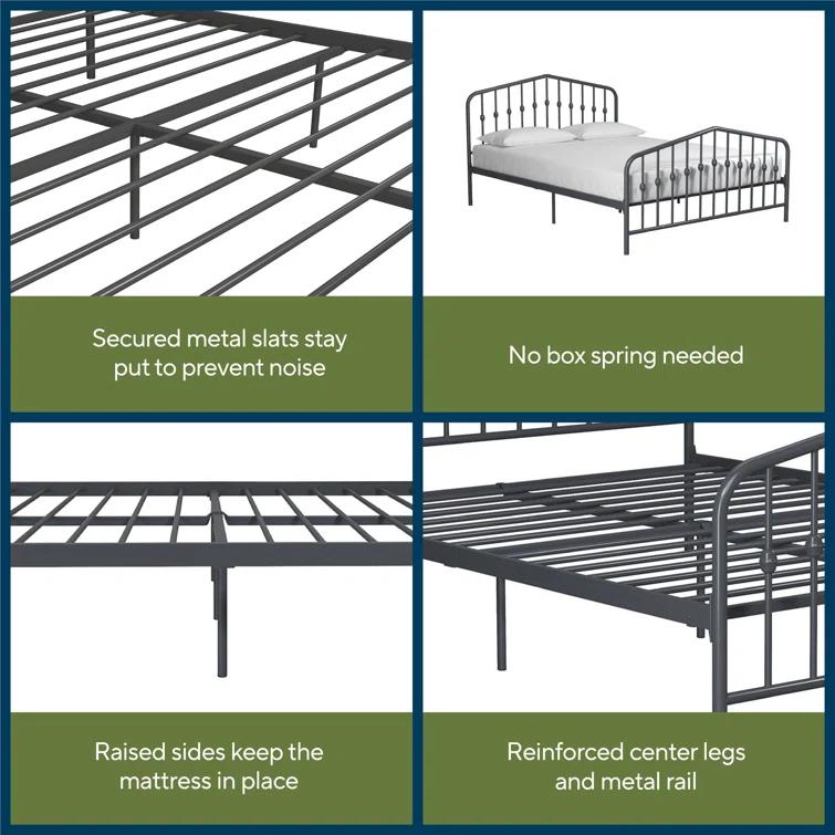 Bushwick Metal Platform Bed