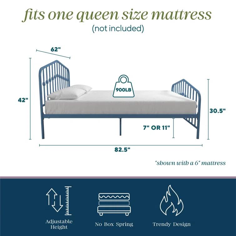 Bushwick Metal Platform Bed