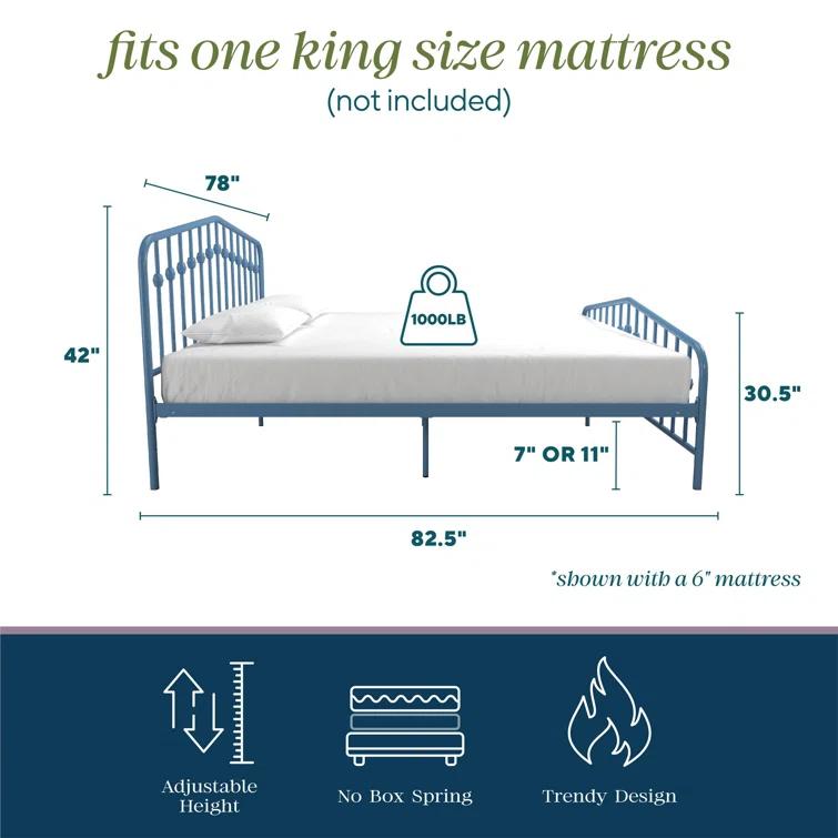 Bushwick Metal Platform Bed
