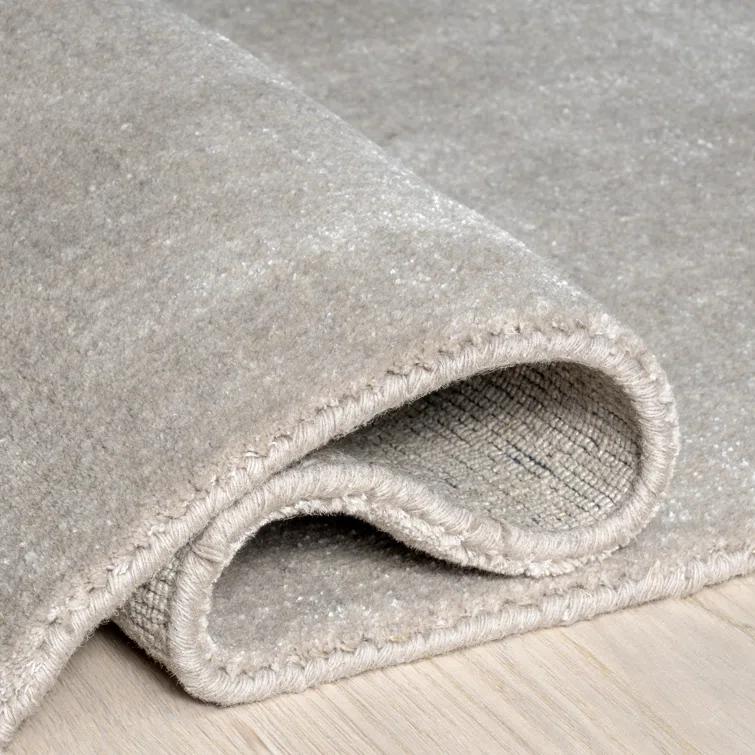 Lahjar Speckled Wool Blend Area Rug