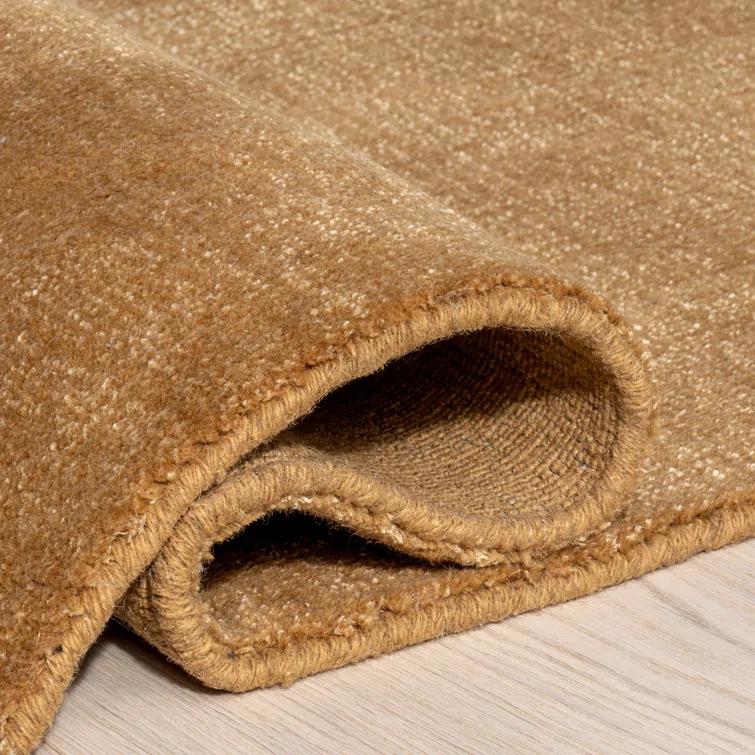 Lahjar Speckled Wool-Blend Area Rug