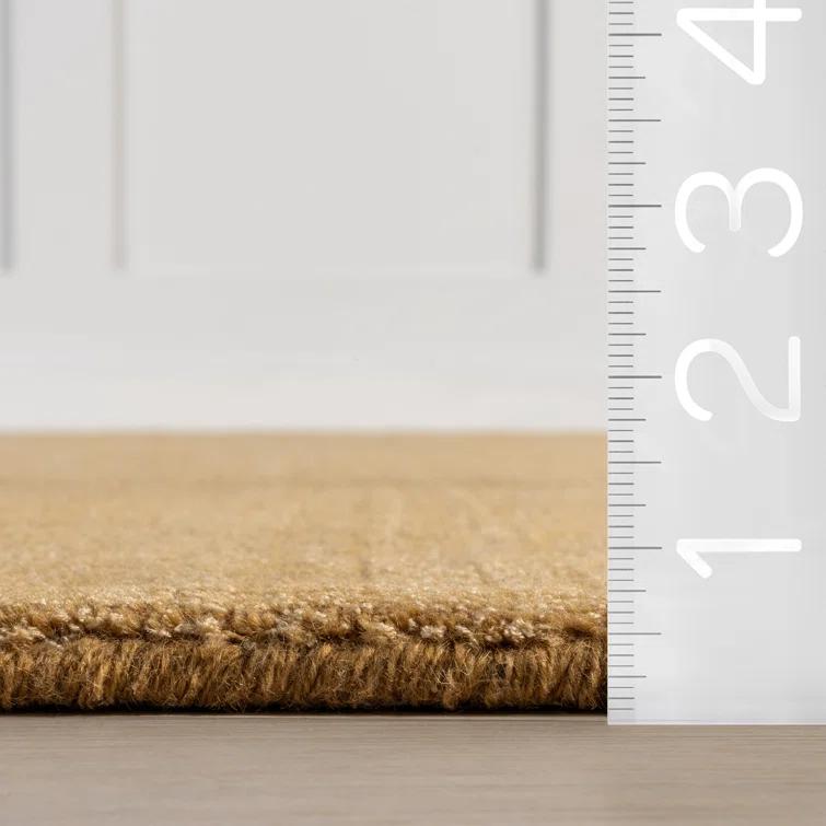 Lahjar Speckled Wool-Blend Area Rug