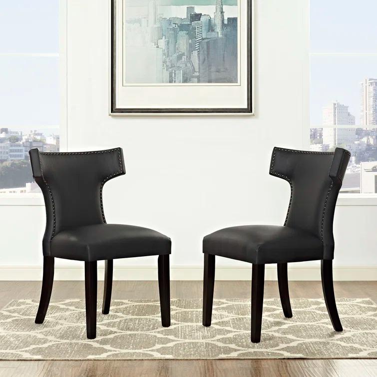 Modway Curve Fabric Dining Chair