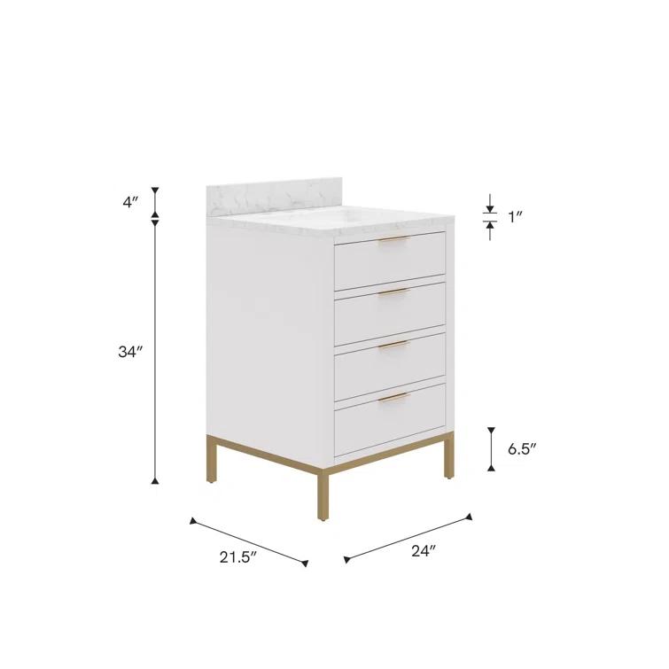 24'' W Single Vanity