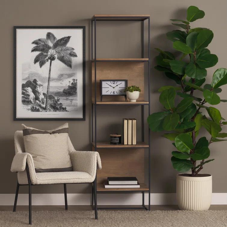 Sagan Narrow Etagere Bookcase