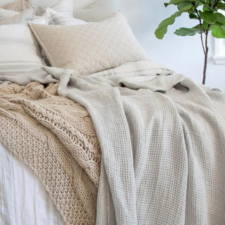 Pom Pom At Home Venice Hand Woven Throw Blanket