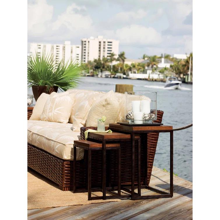 Tommy Bahama Home Ocean Club Reef Nesting Tables (Set of 3)