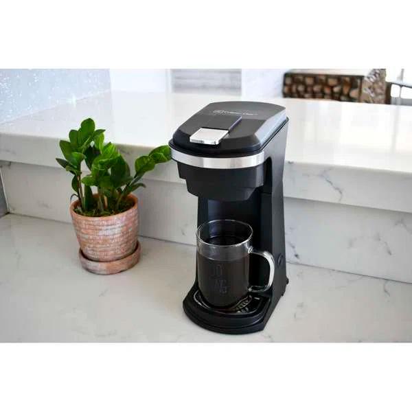 Culinary Chef, 2 In 1 Coffee Maker K Cup/Ground Coffee Compatible, Black