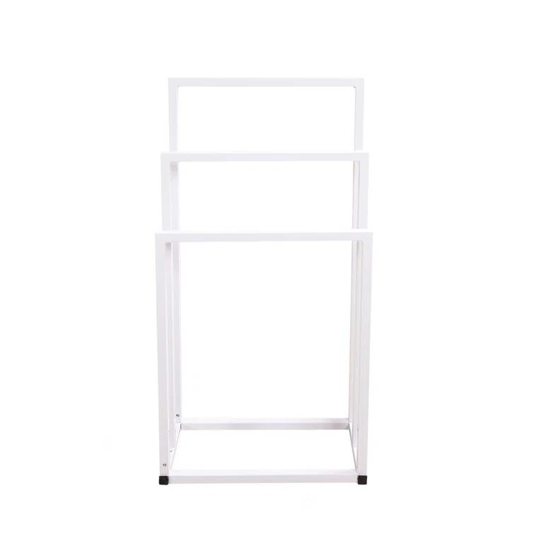 Metal Freestanding Towel Rack 3 Tiers Hand Towel Holder Organizer For Bathroom Accessories