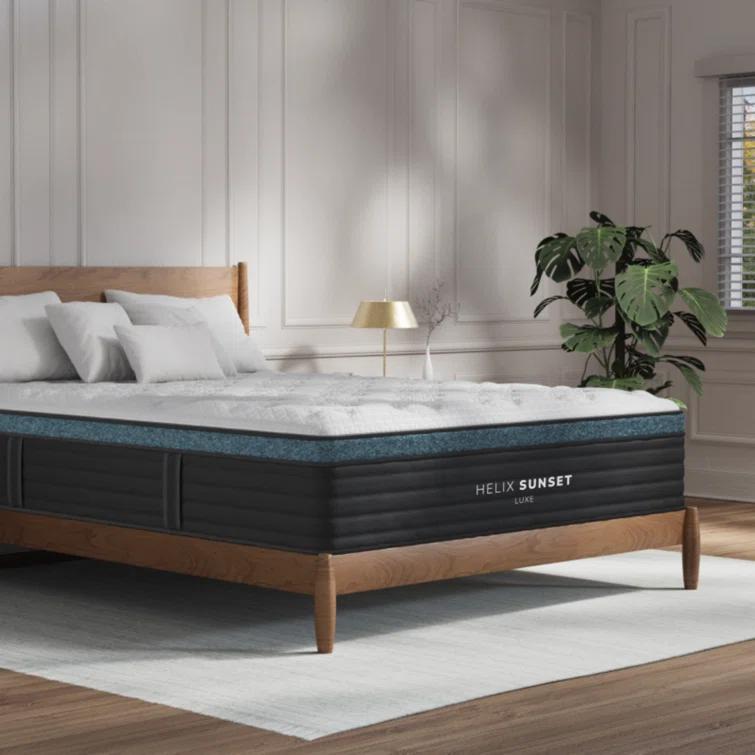 Helix Mattress Helix Sunset Luxe 13" Soft Hybrid Mattress with GlacioTex Cooling Pillowtop