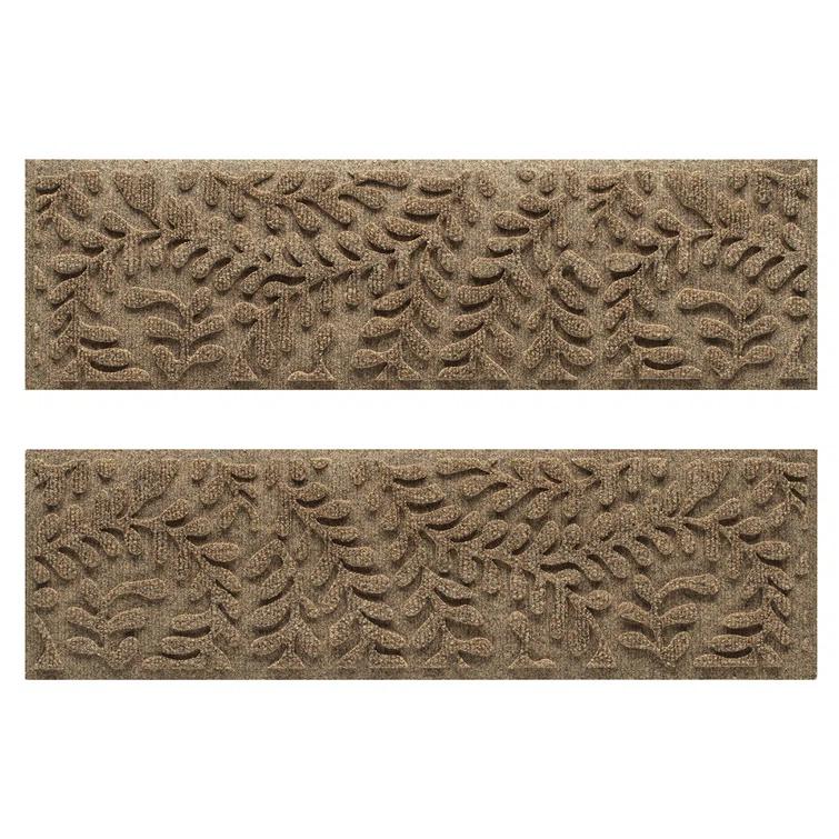 WaterHog Boxwood 8.5" x 30" Indoor Outdoor Stair Treads