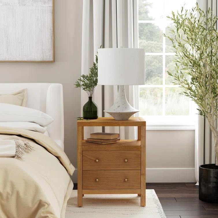 Nora 2-Drawer Nightstand