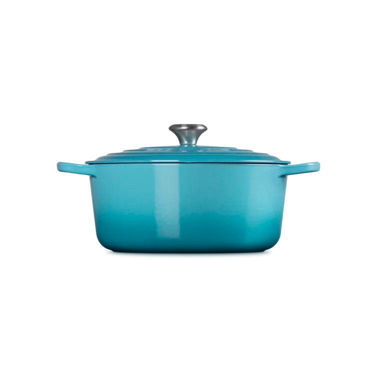 Le Creuset ® Signature 7.25-Qt. Caribbean Blue Enameled Cast Iron Dutch Oven