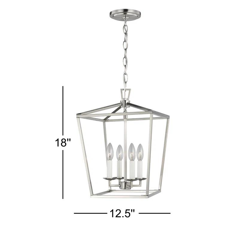 Gala Pendant Light - Brushed Nickel / 14"W