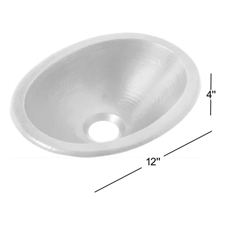 Schrodinger 12" Dual Flex Bathroom Sink in Copper