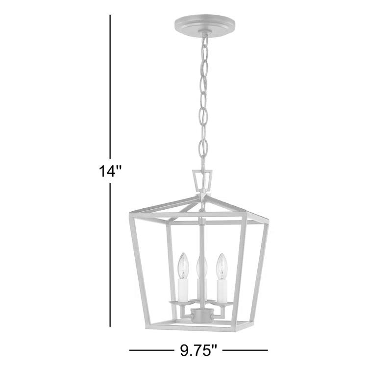 Gala Pendant Light - Black / 9.75"W