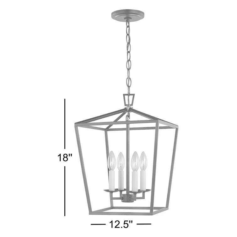 Gala Pendant Light - Black / 14"W