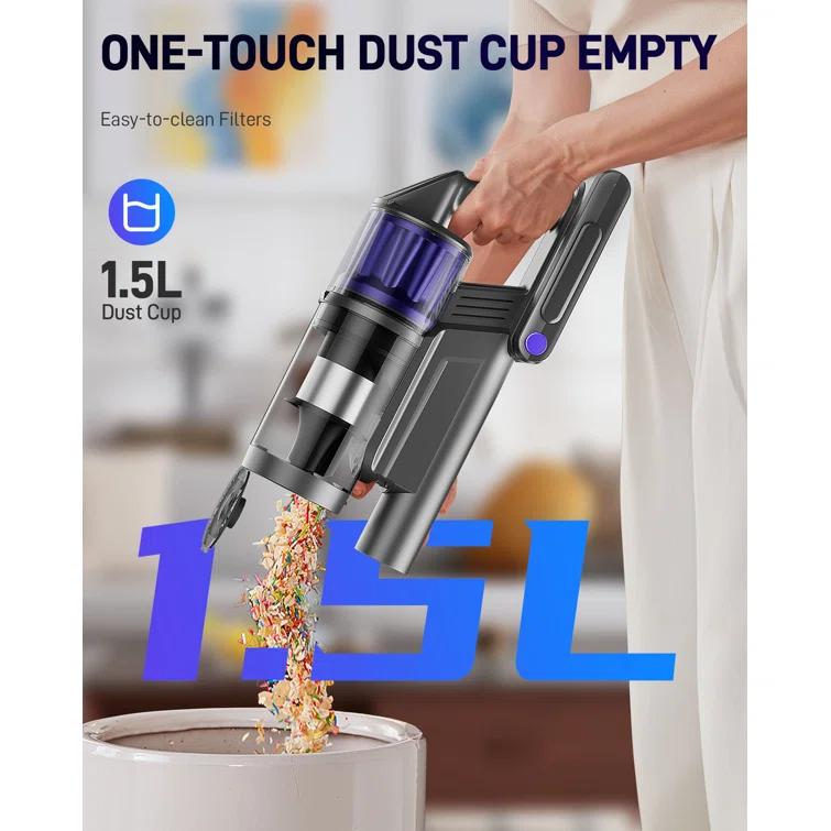 Cordless 3-in-1 Handheld Portable Home Hold Vacuum Cleaner, Upright Pet Hair Vacuum Cleaner, Stick Vacuum Cordless Rechargeable