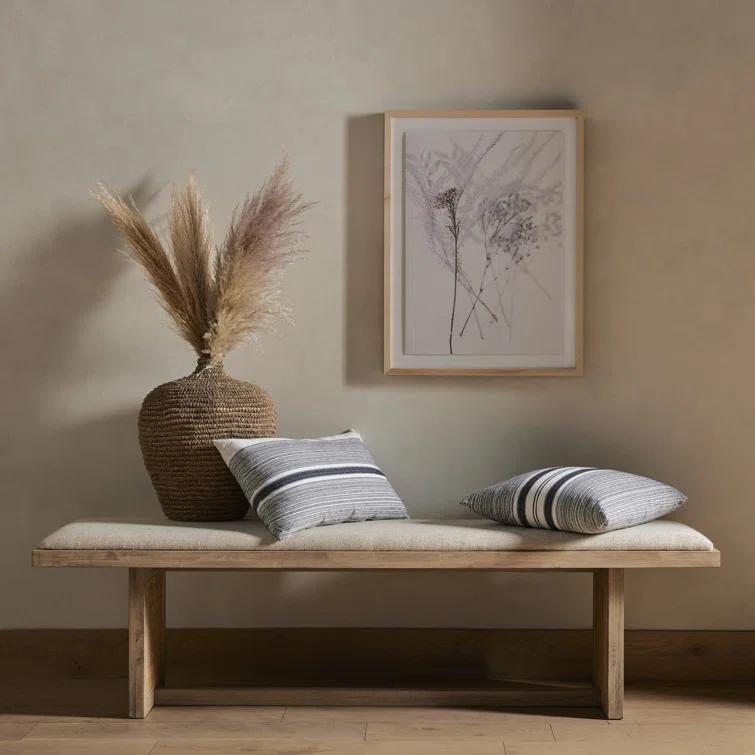 Margot Dining Bench - Whitewash