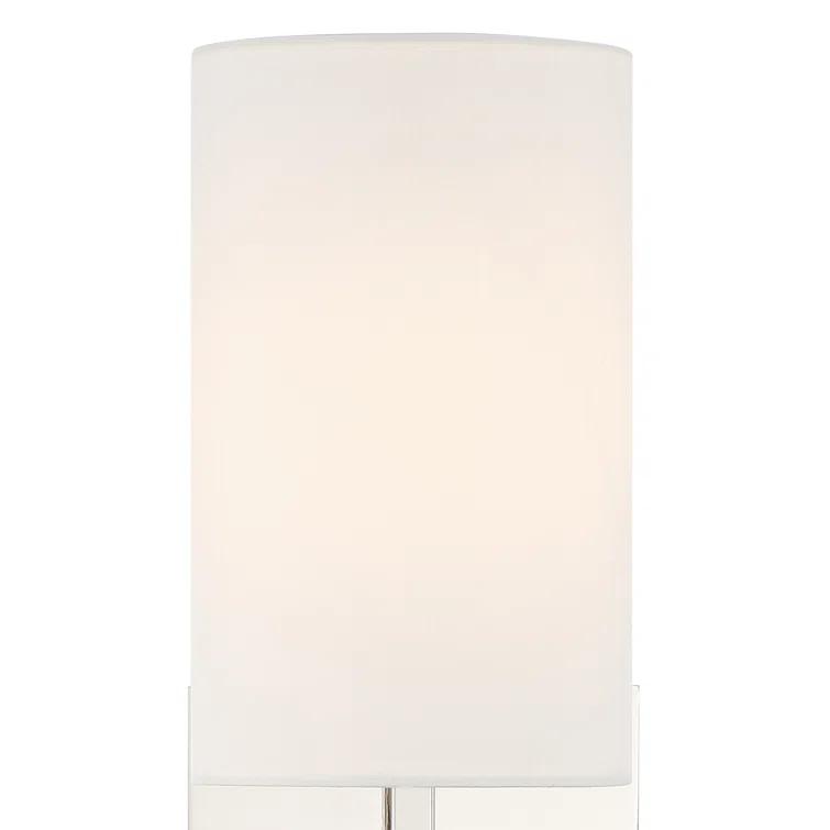 VER-241-PN-Crystorama Lighting-Veronica - One Light Wall Sconce-Polished Nickel Finish