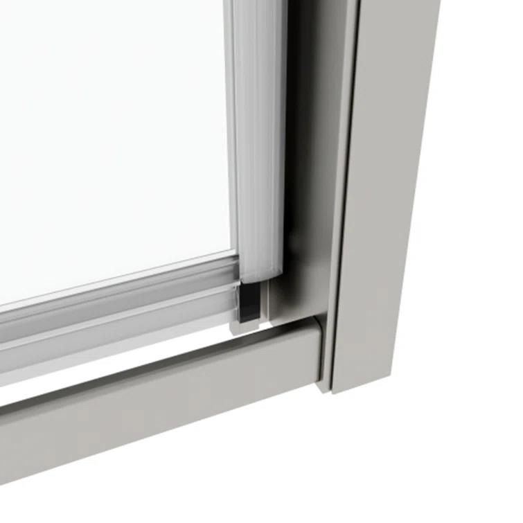 RAY'S RUGS & FLOORING LLC 12RRFR142461LTS 38-42" W x 71" H Pivot Frame Sliding Shower Door with 6mm Tempered Glass