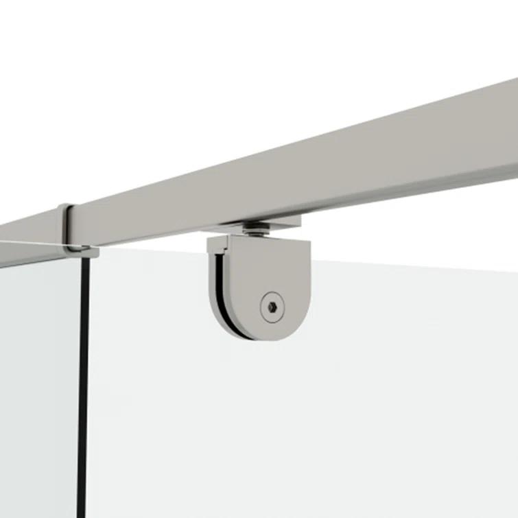 RAY'S RUGS & FLOORING LLC 12RRFR142461LTS 38-42" W x 71" H Pivot Frame Sliding Shower Door with 6mm Tempered Glass