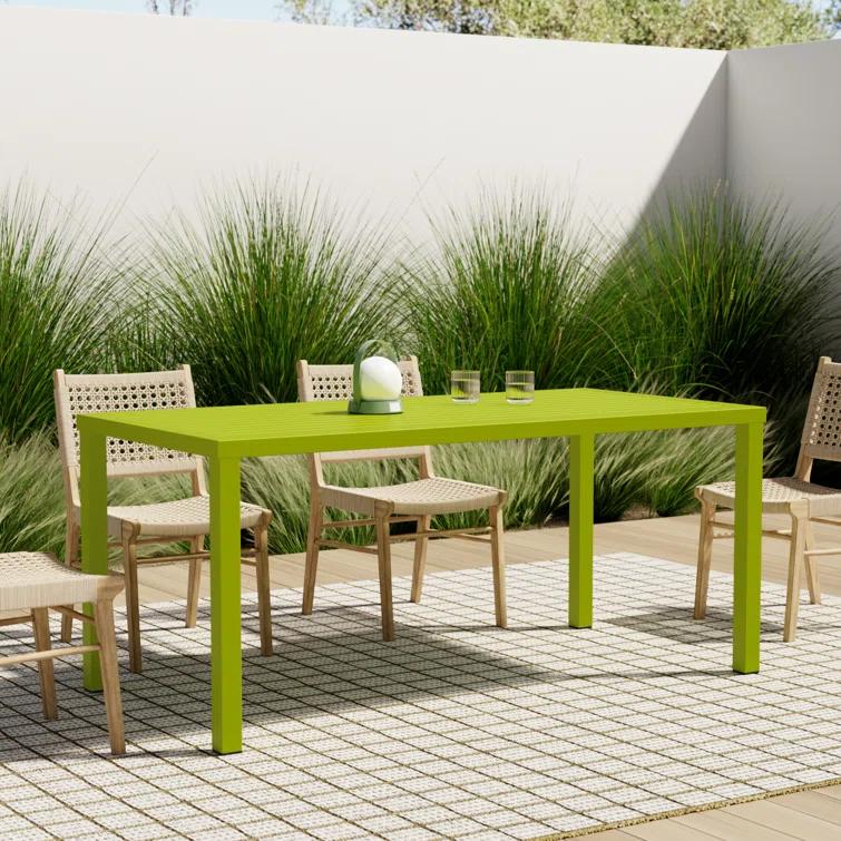 Bette 71'' Aluminum Outdoor Dining Table