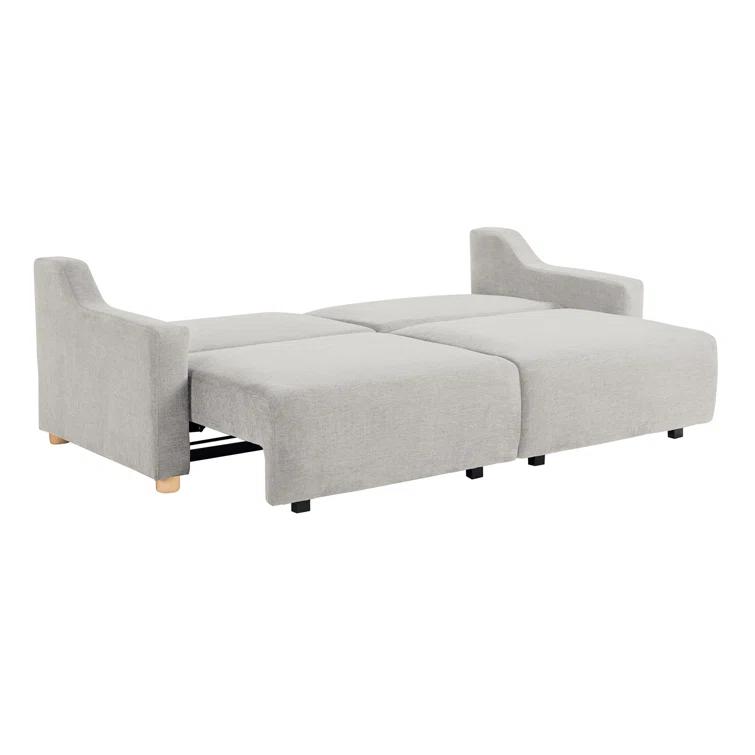 Serta Gabi 90.2" Upholstered Queen Size Convertible Sleeper Sofa