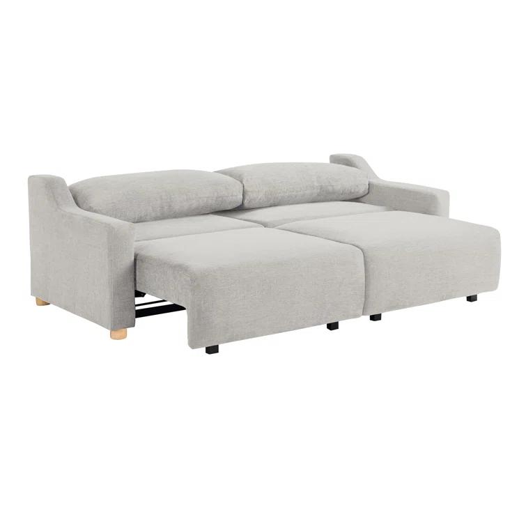 Serta Gabi 90.2" Upholstered Queen Size Convertible Sleeper Sofa
