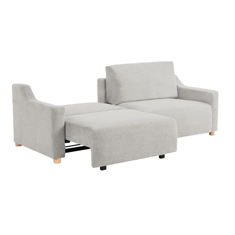 Serta Gabi 90.2" Upholstered Queen Size Convertible Sleeper Sofa