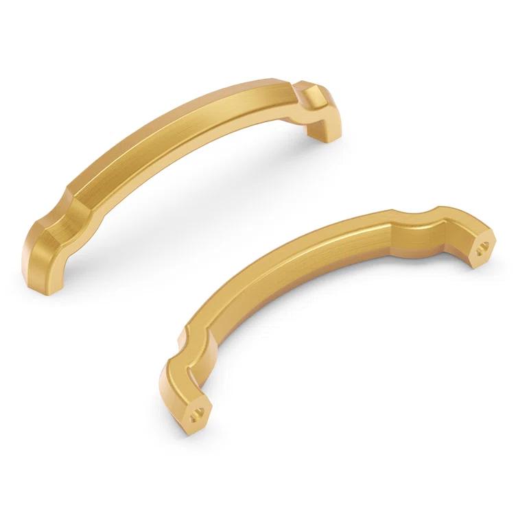 Hickory Hardware Veranda Kitchen Cabinet Handles, Solid Core Drawer Pulls for Cabinet Doors (Set of 10)